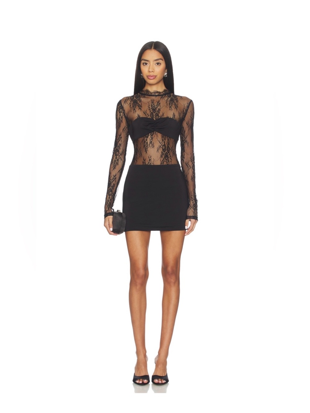 Revolve Superdown Kelliann mini lace dress